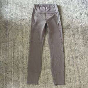 Lululemon leggings 4 xs light purple